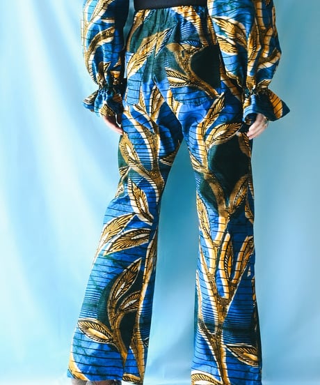 【tiny yearn】African Batik Bolero & Pants Set up