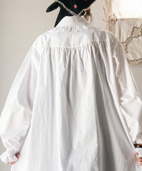 【Seek an nur】Late 19th c. night gown dress