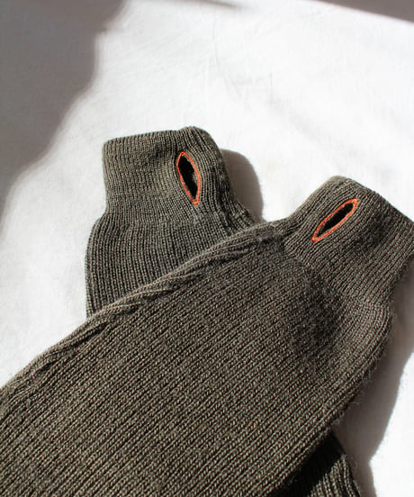 【Seek an nur】Military Lib Knit Arm Warmer