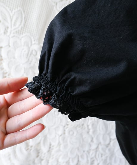 【Seek an nur】Euro Cropped Puff Dirndl Blouse