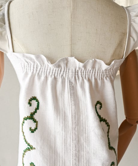 【Seek an nur】Vintage embroidered cami