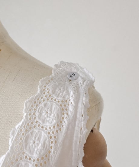 【Seek an nur】1900-20's antique cotton night dress