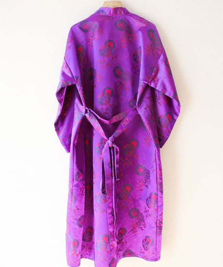 【tiny yearn】Embroidered Purple China Gown