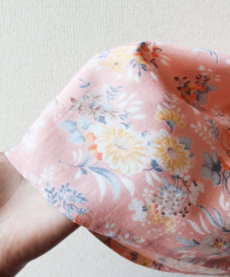 【Seek an nur】1970's Floral Puff Sleeve Maxi Dress
