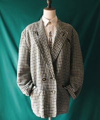 【Seek an nur】Tyrolean Check Over Jacket