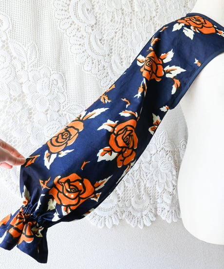 【tiny yearn】African Batik Balloon Sleeve Bolero
