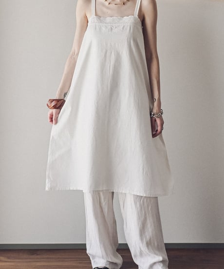 【Seek an nur】1900-20's antique cotton night dress