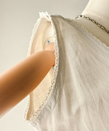 【Seek an nur】1890-1910's French antique night dress