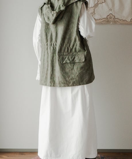 【Seek an nur】Czech army raindrop camo field cutoff vest