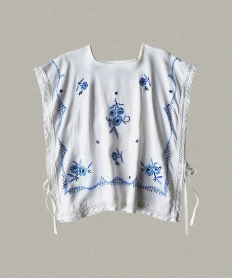 【Seek an nur】Euro vintage embroidered Vest