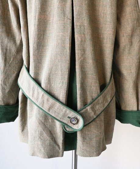【Seek an nur】Tyrolean Linen Trachten Jacket