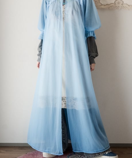 【Seek an nur】1970‘s USA sheer night gown