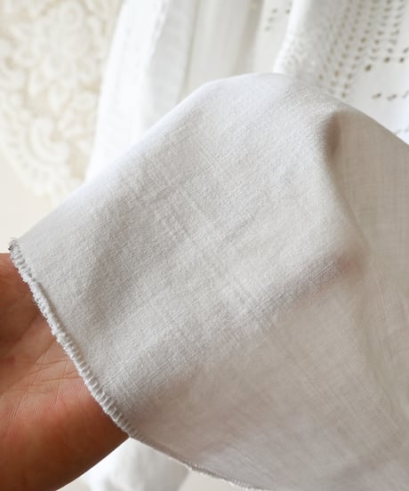 【Seek an nur】Romanian Vintage Crochet Folk Blouse