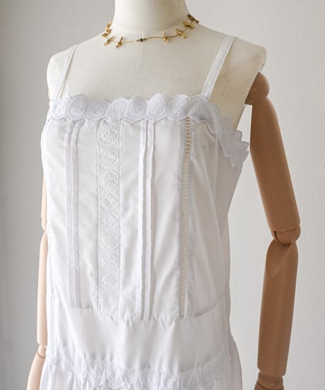【Seek an nur】Euro vintage lace night dress