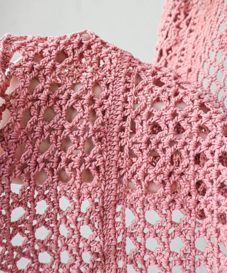 【Seek an nur】Vintage cotton crochet dress