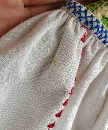 【Seek an nur】Romanian Vintage Embroidered Blouse