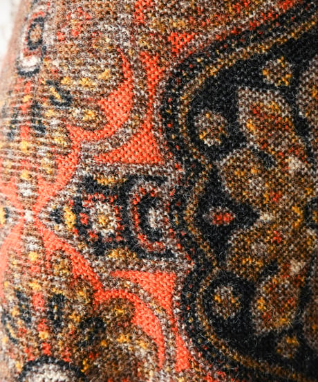 【tiny yearn】1970's Euro Exotic Wool Maxi Skirt