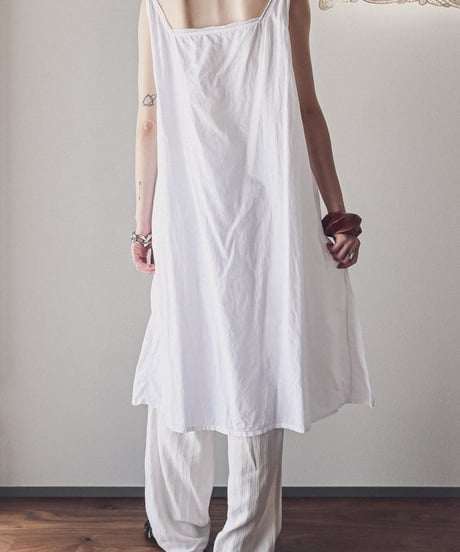 【Seek an nur】1900-20's antique cotton night dress