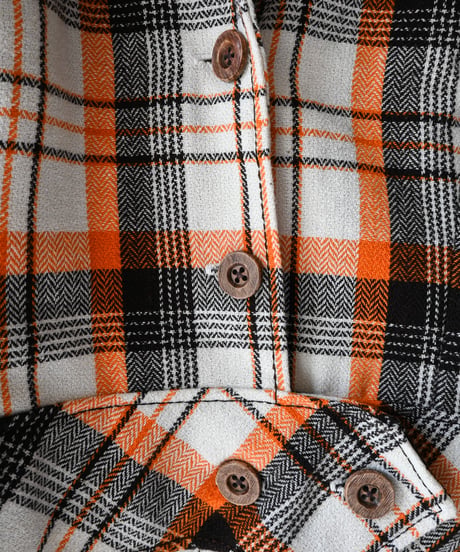 【tiny yearn】1960~70's Check Cropped Jacket