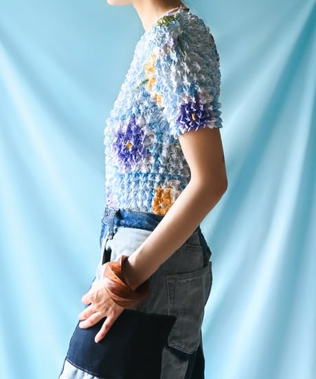 【tiny yearn】Flower Popcorn Tops