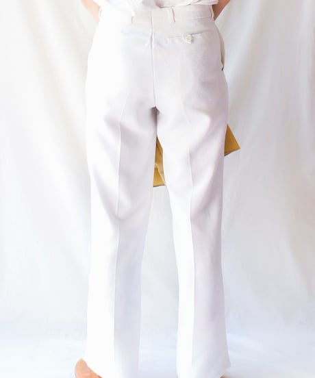 【Seek an nur】Vintage Euro White Slacks Pants