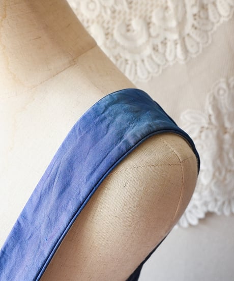 【tiny yearn】Tyrolean Metallic Silk Dirndl Dress