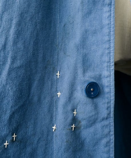 【tiny yearn】⁡70's German Embroidered Painted Work Coat
