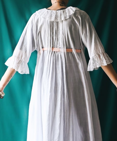 【Seek an nur】⁡French Antique Lace Night Dress