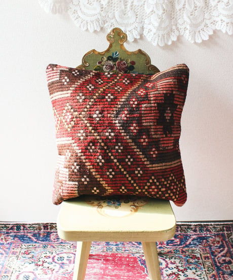 〈Goods〉Vintage Turkish Kilim Cushion Cover