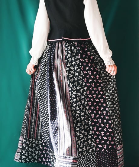 【Seek an nur】Euro Embroidered Tyrolean Vest