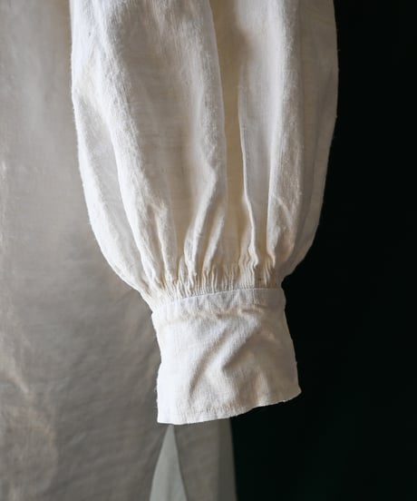 【Seek an nur】1890-1920's French Antique Linen Smock