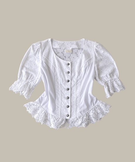 【Seek an nur】German lace dirndl blouse