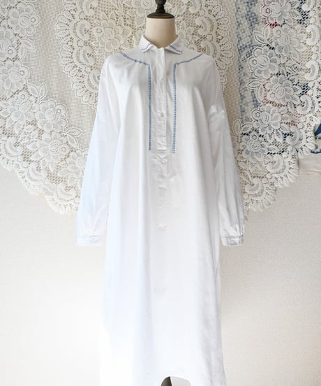 【Seek an nur】Euro Grandpa Shirt Dress