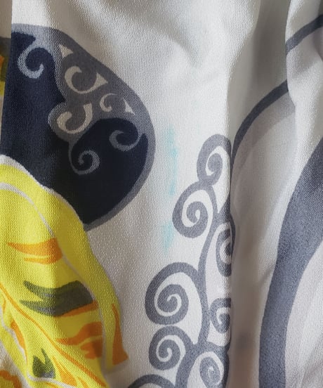 【tiny yearn】1970's Vintage Floral Maxi Dress