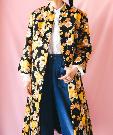 【tiny yearn】Euro Vintage Quilted Night Gown