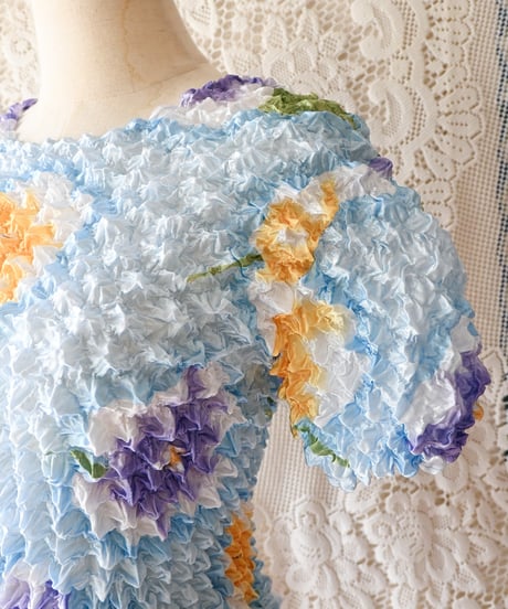 【tiny yearn】Flower Popcorn Tops