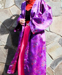 【tiny yearn】Embroidered Purple China Gown