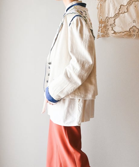 【Seek an nur】Tyrolean Linen Trachten Jacket