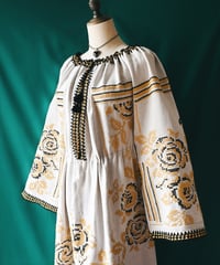 【Seek an nur】Romanian Vintage Embroidered Dress