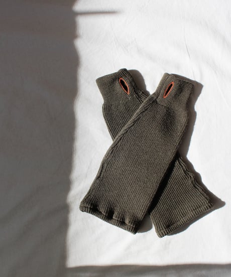 【Seek an nur】Military Lib Knit Arm Warmer