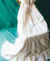 【Seek an nur】1970's Vera Mont Paris Maxi Dress