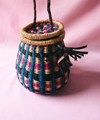 【tiny yearn】Bolga Pot Woven Craft Basket