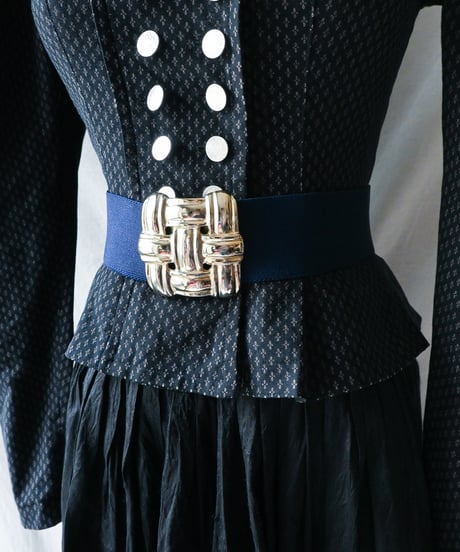 【Accessory】Vintage Design Rubber Belt