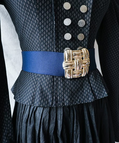 【Accessory】Vintage Design Rubber Belt