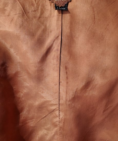 【tiny yearn】1970's Vintage Patchwork Suede Tops