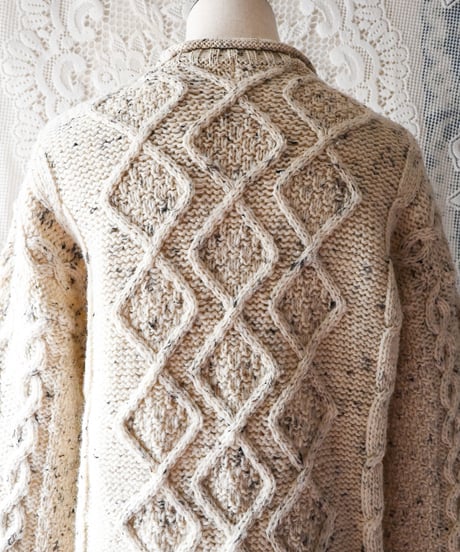 【Seek an nur】Ireland Alan Cable Knit Sweater