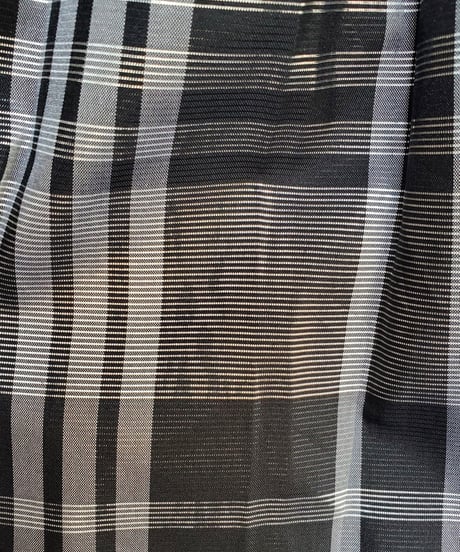 【Seek an nur】Euro Check Metallic Flare Skirt