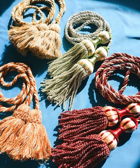 【Accessory】Euro Vintage Rope Curtain Tassels
