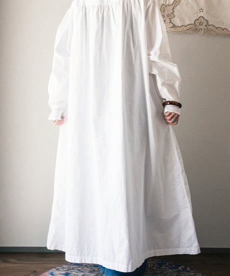 【Seek an nur】Late 19th c. night gown dress