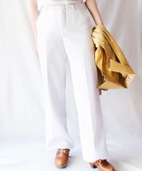【Seek an nur】Vintage Euro White Slacks Pants